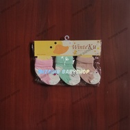 3 pcs baby socks aged 3-10 months