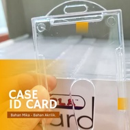 CLEAR ID CARD CASE - ID CARD CASE - ID CARD CASE - ACRYLIC ID CARD CASE