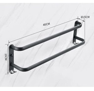 全城熱賣 - 衛生間毛巾架（雙桿40cm）