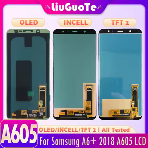 OLED 6.0" For Samsung A6 Plus 2018 A6+ A605 A6Plus A605F A605FN SM-A605FN/DS A605G/DS A605GN/DS A605