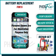 𝑷𝒉𝒐𝒏𝑭𝒊𝒙 Compatible For IP 5 / 5S / SE HIGH CLEAR TRANSPARENT PLASTIC SCREEN PROTECTOR