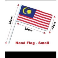 Malaysia Flag Hand 14cm x 28cm | Bendera Tangan Malaysia