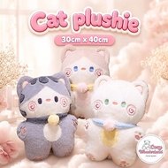 [Cat Plushie] Cat Plushie Doll Meow Kitten Fluffy Toys Plush Toy Dolls Kids Exchange Gifts Plushie S