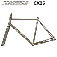 SEABOARD CX05 Disc brake version CD Ultralight Road Bike TSUNAMI Frame Carbon Fiber Front Fork 700 *
