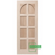 Goodoor Pintu Rumah Kayu Meranti Solid Door SD09- 33 3/4x83 Inch