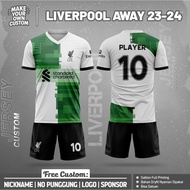 Premium Football Jersey Liv3rrp00L Away 2023 - 2024 Free Custom Name & Back Number