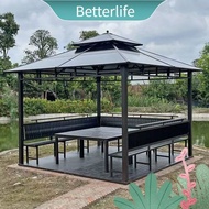 Outdoor Courtyard Pavilion Outdoor Gazebo Movable Outdoor Leisure Awning Villa Pavilion Outdoor Awni
