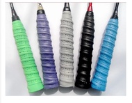 Karet Handgrip Bantalan Pelapis Gagang Raket Badminton Perban Lilit Tulang Racket Bulu Tangkis Anti 