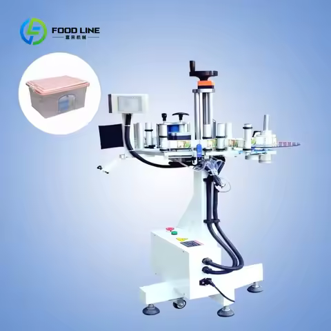 Customized Automatic Desktop Flat Bag Labeling Machine Name Label Printing Machine Labelling Machine