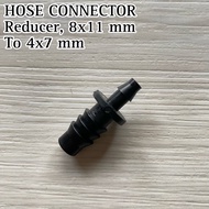 Straight Connector 8mm/11mm To 4mm/7mm
