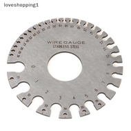 loveshopping1 Wire gauge metal round wire diameter gauge diameter gauge measuring instrument MY