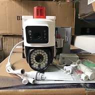 Camera WiFi Yoosee 2 Mắt Xem 2 Màn Hình Cùng Lúc Q44D 6.0Mpx, Chống Nước, Xem Đêm Có Màu - Hàng Chín
