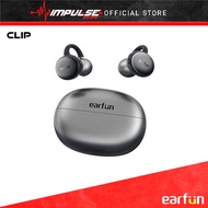 EarFun Clip Bluetooth 6.0 Open-Ear Earbuds with LDAC, 3D Audio & Long Battery Life
