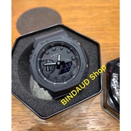 1.1 FULL BLACK AUTOLIGHT DOBBLE TIME WATCH HARGA PROMO