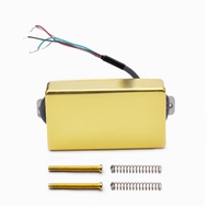 [NEW]LP Style Humbucker Pickup Alnico 5 Magnetic Brass Cover Coil Splitting