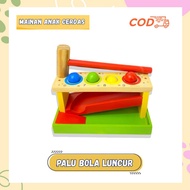 Smart Children's Toys - Wooden Hammer Slide Ball Educational Toys for Children Wooden Toys Slide Ham