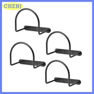 CHENJ 4pcs Cowboy hat kệ treo tường hat Hooks đen đứng hiển thị hat chủ cho phòng ngủ giặt kho cloak