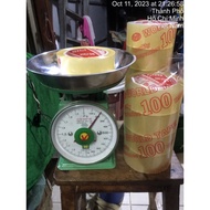 100Yard Clear/Opaque Tape (full 90 meters) Weight 200grams; Width Panel 4F8; Paper Core 3.5mm - real