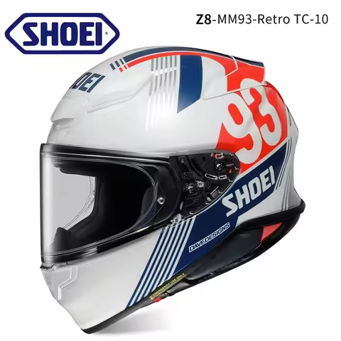 Shoei Z8 93 Retro TC-10 Full Face Helmet RF-1400 NXR2 Motorcycle Helmets Riding Motocross Racing Mot
