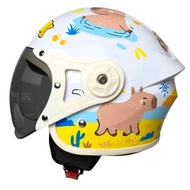 GIFT Children's Helmet Cartoon Character CAPY BARA Motif Latest SNI Age 2345678 YEAR OF YEAR