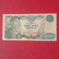 Uang kuno Indonesia seri Sudirman 5000 rupiah tahun 1968