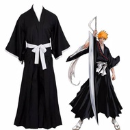 COSTUME - BLEACH YUKATA HAKAMA Japanese traditional clothes Cosplay Kimono Cosplay