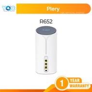 Plery R652 AX3000 Router - 5G NSA/SA | WiFi 6 | 3000Mbps | 2.5Gbps Lan Port | Mesh Network