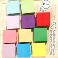 11pcs Colorful Sticky Notes Set - Aesthetic School Supplies & Stationery for Home Office & Back To S