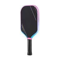 3s check NFC pickleball racket, high quality matte carbon racket surface, aluminum handle bottom log