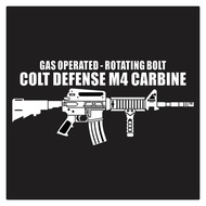 Kyle Cutting Sticker M4 Carbine