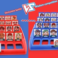 Guess who I am Children's board game Educational game Detective game Parent-child toy Guess the char