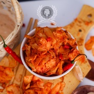 CassavaKeripik- Original cassavaKeripik, extra spicy cassava chips, balado cassava chips, 500g cassa
