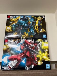 高達 模型 hg Msn-03 Jagd doga 綠紅雞