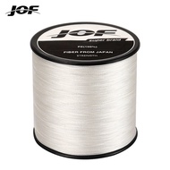 JOF 500m 8 Strand Japan Super Strong PE Braided Fishing Line Multifilament Braid Thread 8 Braid 20LB