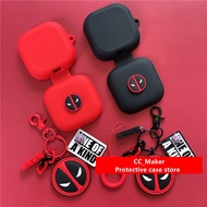 For Shokz OpenFit Case Cartoon Keychain Pendant Shokz OpenFit Silicone Soft Case Cute Finger Ring Sh