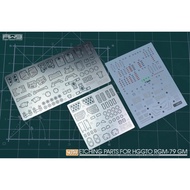 MAD MADWORKS S59 HG GTO RGM-79 GM Etching parts (Not include kits)
