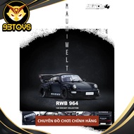 Inno64 IN64-RWB964-BM Car Model - RWB 964 Black Matt
