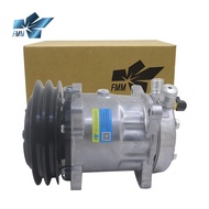 152MM 2PK 7H15 7S15 709 SD7H15 AC Compressor For CLAAS Jaguar 860 Lexion 420 7975B 7975 7700037805