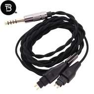 TRB Headphone 4.4mm Balanced Cable DIY Cable for  HD580 HD600 HD650 HD660S Headphone Upgrade Cable