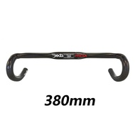 แฮนด์จักรยานเสือหมอบ T800คาร์บอนไฟเบอร์ใหม่เงางาม3K แฮนด์เสือหมอบอุปกรณ์รถจักรยาน380-440มม.