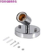YONGWANG66HR Bulb Holder Metal Restaurant Wall Lamp E27 180 Degrees Antique Lamp Socket Holder