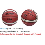 (SG Stock) *100% Authentic* Molten Basketball BG4500 BG4550 Size 7 Size 6 BG5000 BG3800 BG3200