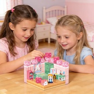 122PCS 2cm Plastic Magnetic Building Tiles 32x35mm Kids Educational STEM Toy EN71/ASTM/CE/CPSIA Cert