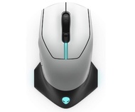 Alienware AW610M Wired/Wireless Gaming Mouse - 16000 DPI Optical Sensor, 350 Hour Rechargeable Batte