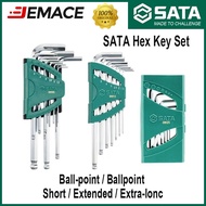 SATA Hex Key Set Hex Screwdriver Hex Spoon-Shaped Hex Star Round-Head Hex Key Star Hex Key Tool