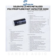 Solen PB 1.5 mfd Metalized Polypropylene Fast Capacitor 400V