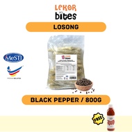 Lekor Bites Keropok Lekor Losong Terengganu Vacuum Pack - Black Pepper (1kg)