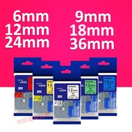 Brother Compatible Label Tape 6mm 9mm 12mm PT-P710BT PTP300 PT-P910BT