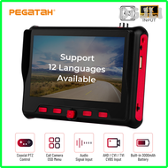 DGJLI จอ4K เครื่องทดสอบ CCTV 4.3นิ้ว Ahd สำหรับเฝ้าระวัง AHD วิดีโอ /Cvi/tvi/ อะนาล็อก CVBS อุปกรณ์ท