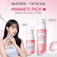 SKINTIFIC 10% Niacinamide Brightening Serum Muka Whitening Glowing Skincare Fade Dark Spot Acne Scar